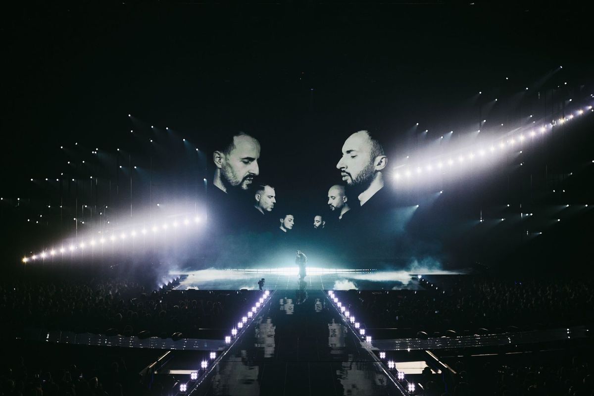 Second Semi-Final Performance: Alis performing Nân for Albania during the Second Semi-Final of the Eurovision Song Contest at Wiener Stadthalle, Vienna 2026 on 13 May 